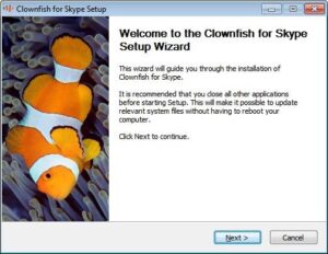 clownfish for skype for android